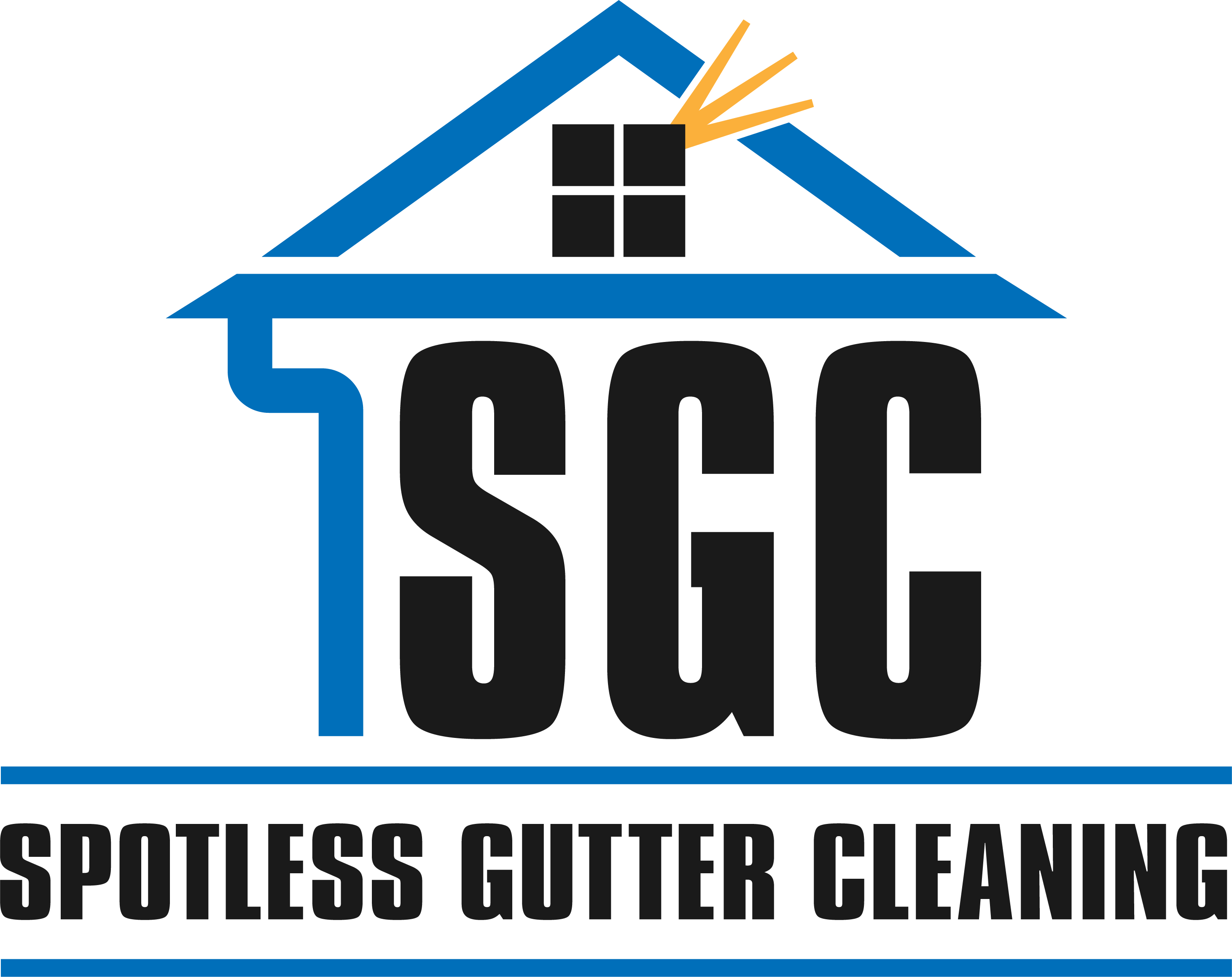 Spotless Gutter Cleaning Logo